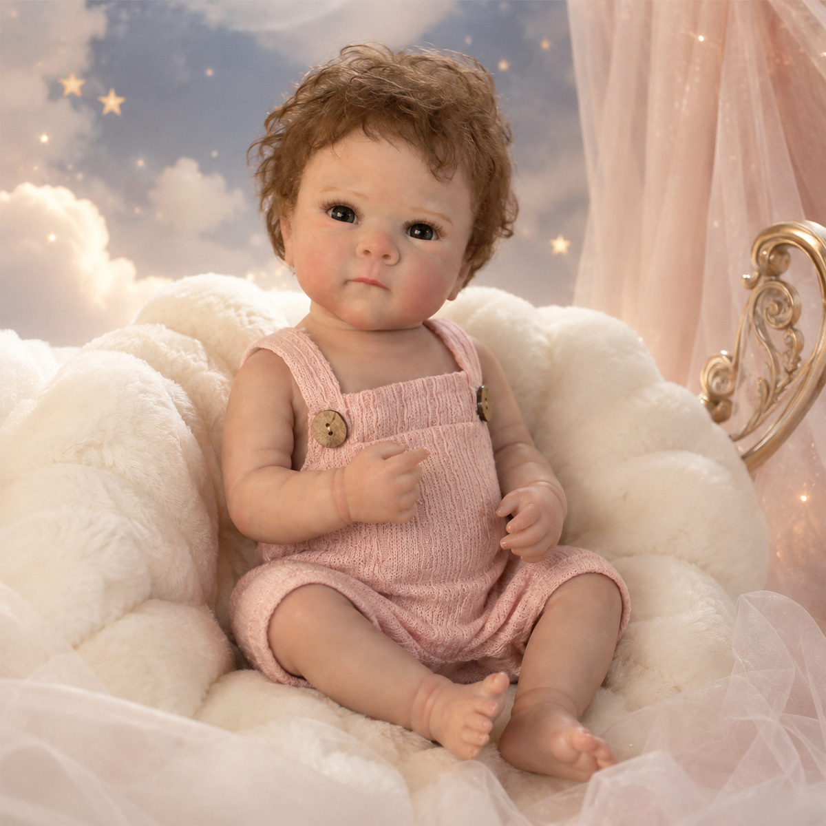 Kids Toys New Born - دمية طفل واقعية بطول 50 سم،