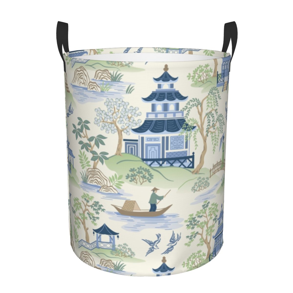 Kids Toys Basket - سلة غسيل معابد الصفصاف من Chinoiserie