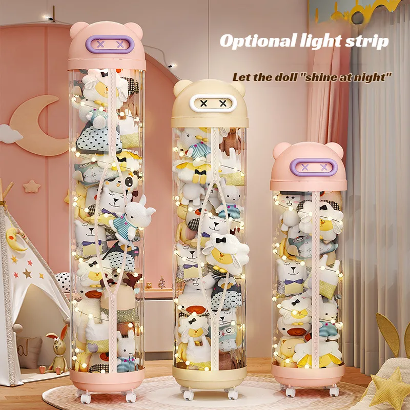 سلة تخزين كبيرة السعة للدمى ال - مراجعة Kids Zipper Toys وسعره