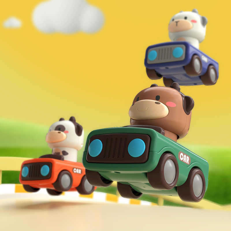 لعبة سيارة دفع وانطلاق على شكل - مراجعة Kids Toys Vehicle وسعره