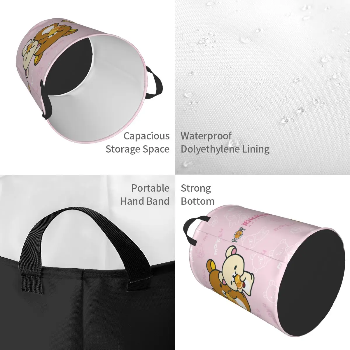 Kawaii الكرتون Rilakkuma الدب  - مراجعة Kids Toys Basket وسعره