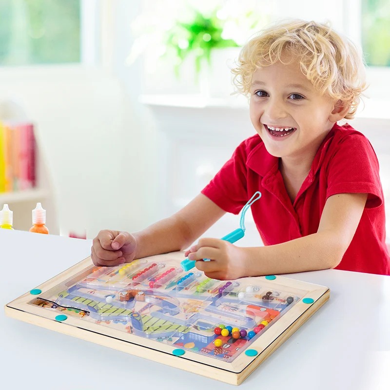 ألعاب مونتيسوري المغناطيسية لف - مراجعة Kids Toys 2 Year Old وسعره