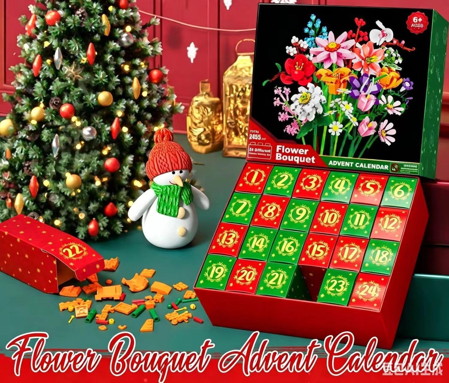 تقويم عيد الميلاد 24 يومًا 202 - مراجعة Kids Toys Under 1000 وسعره