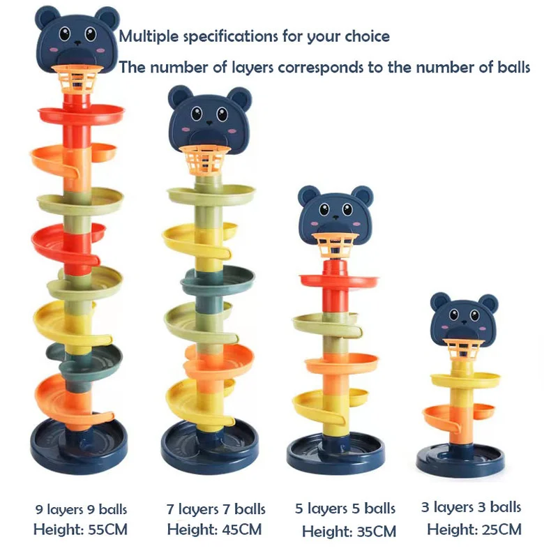 2-7 طبقات المسار كرة دوارة كوم - مراجعة Kids Toys 2 Year Old وسعره