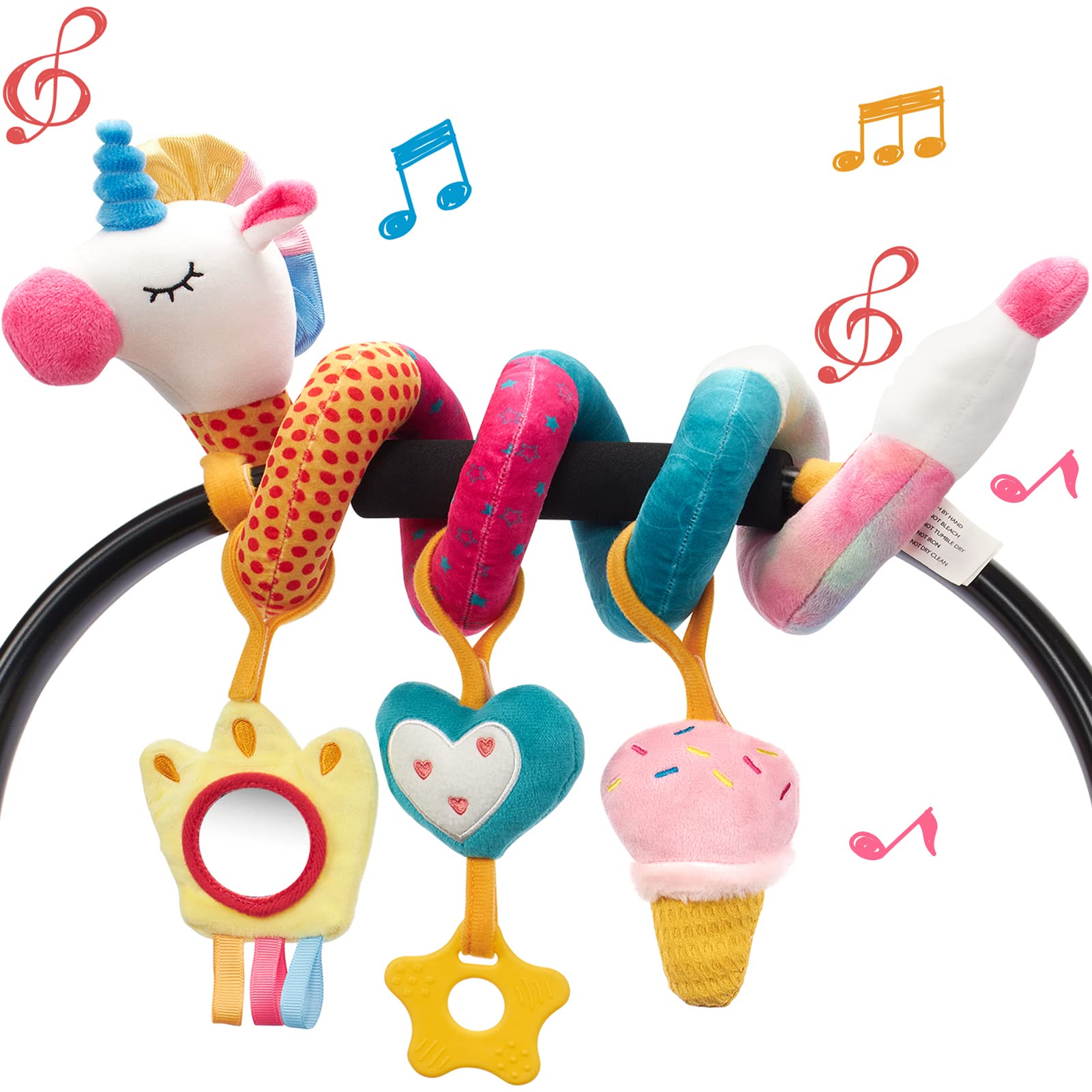 ألعاب مقعد السيارة للأطفال حشر - مراجعة Kids Toys New Born وسعره