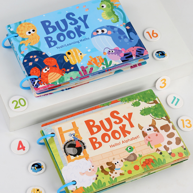 كتاب مونتيسوري التعليمي للأطفا - مراجعة Kids Toys 2 Year Old وسعره
