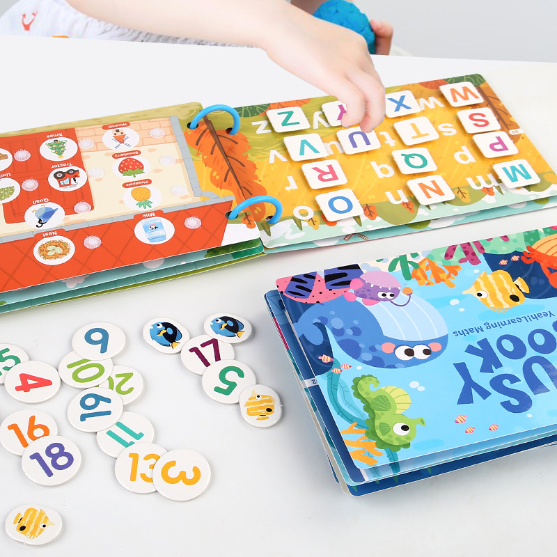 كتاب مونتيسوري التعليمي للأطفا - مراجعة Kids Toys 2 Year Old وسعره