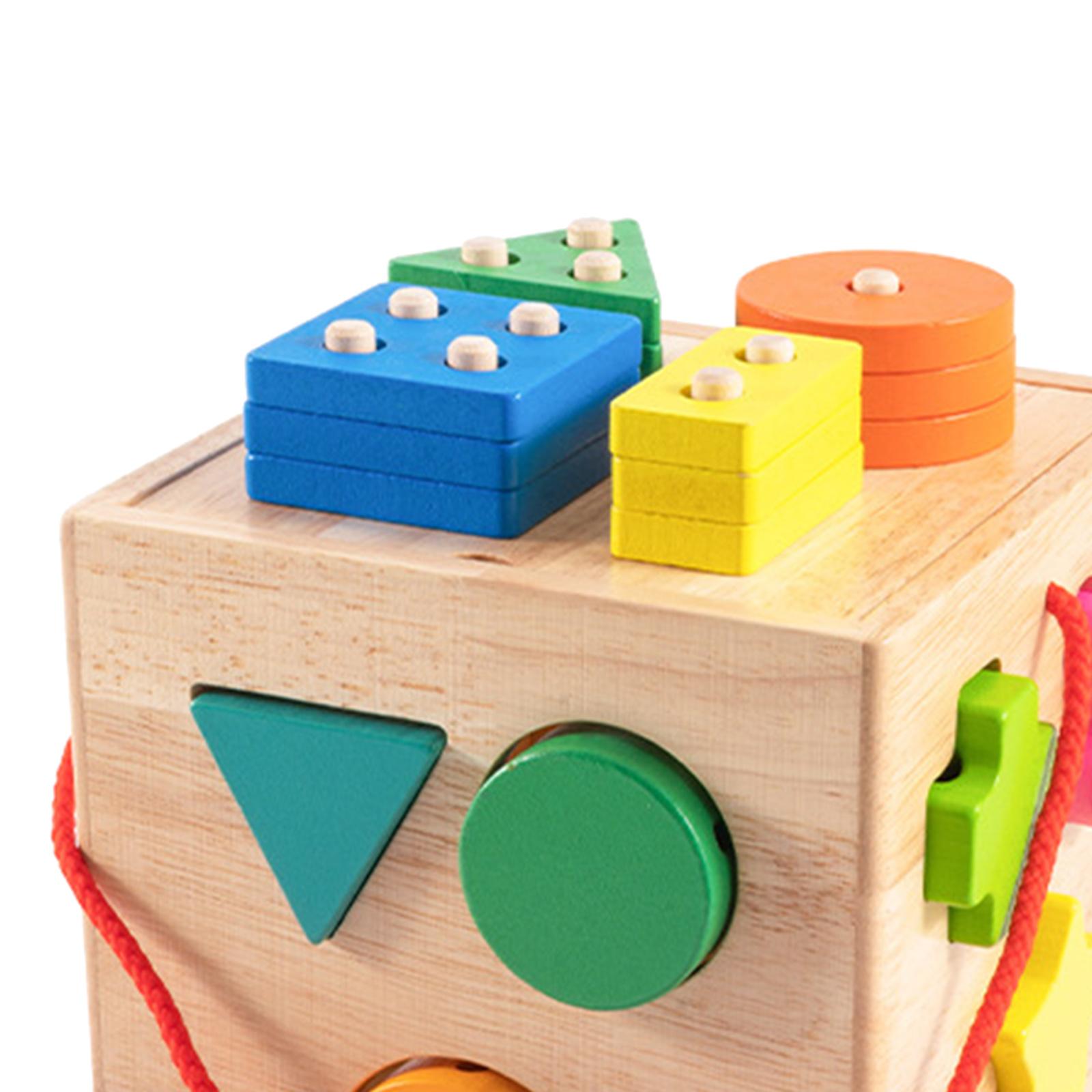 لعبة فرز الأشكال للأطفال، مكعب - مراجعة Kids Toys 2 Year Old وسعره
